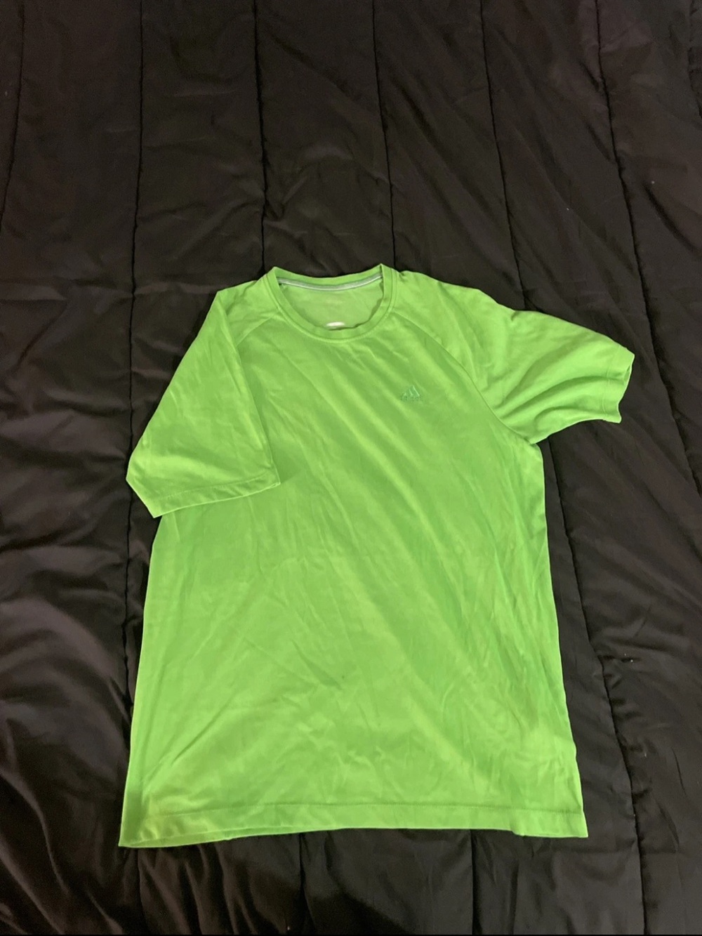 Adidas Climacool Men's Medium Short Sleeve Athletic Training T-Shirt Lime Green